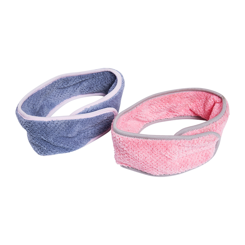 Stort mikrofiber hårtørkehåndkle med knapper for alle hårstiler Anti-Frizz