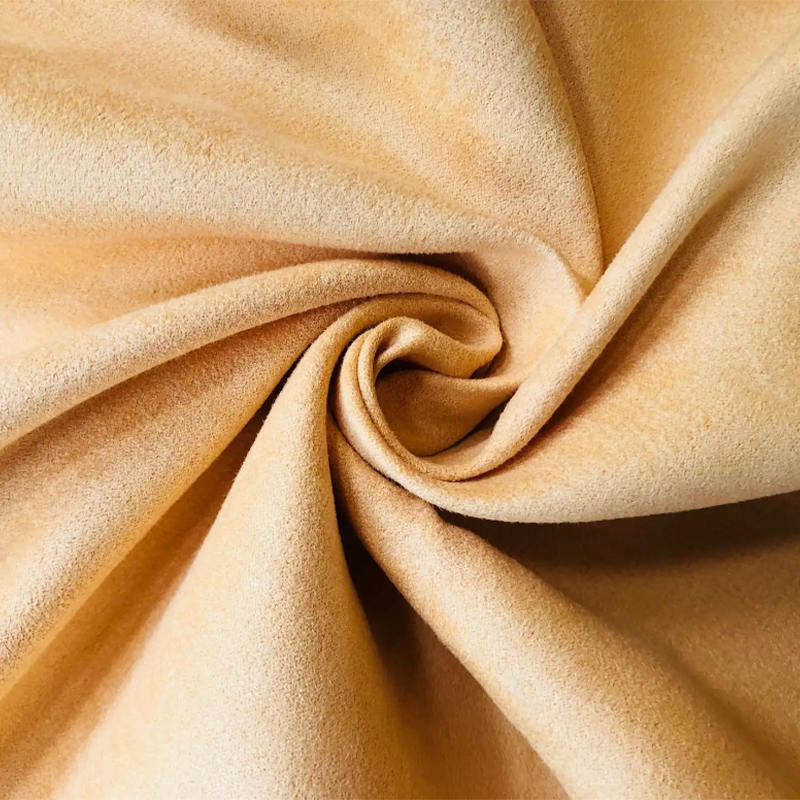 Mikrofiber semsket stoff